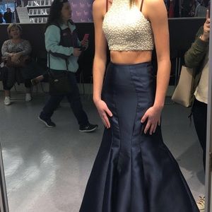 Two piece Prom dress